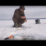 Зимняя рыбалка на водохранилище | Ловля со льда в феврале