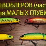 Обзор воблеров на щуку для мелководья (часть 2) Обзор воблеров на щуку для мелководья (часть 2)