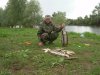 Щука за Обью напротив Мерети