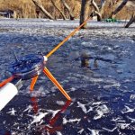 Первый лед 2019/2020, подводная съемка, зимняя рыбалка