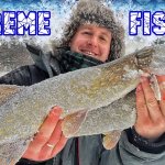 ПЕРВЫЙ ЛЕД 2021-2022. ЭКСТРЕМАЛЬНАЯ РЫБАЛКА. EXTREME FISHING