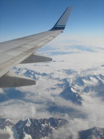 Под крылом самолета...... аляска (2006 г.)