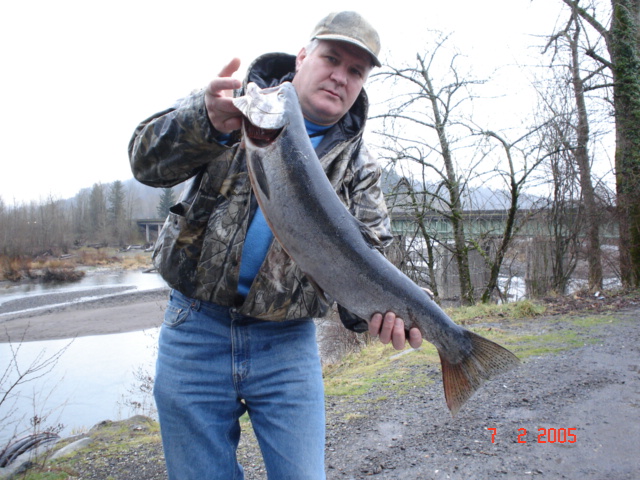 Рыбалка земляка в Орегоне