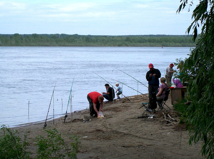 На Язя. Зеленый мыс 14 июня 2010.