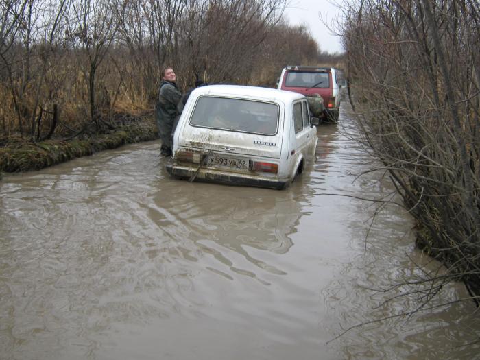 Наводнение в машине