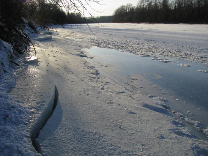 Лёд в ноябре 2009
