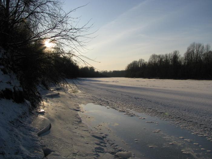 Лёд в ноябре 2009