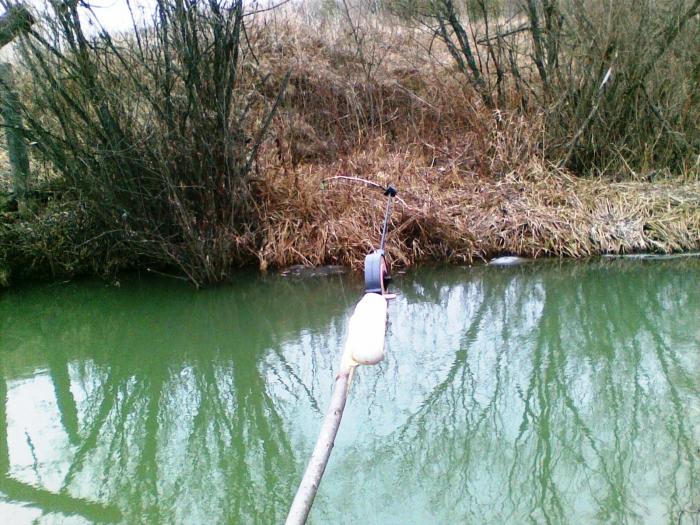 Пока собирались,  вода поднялась и лёд ушел.