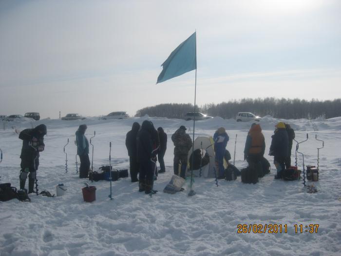 Соревнования по мормышке 26.02.2011г 