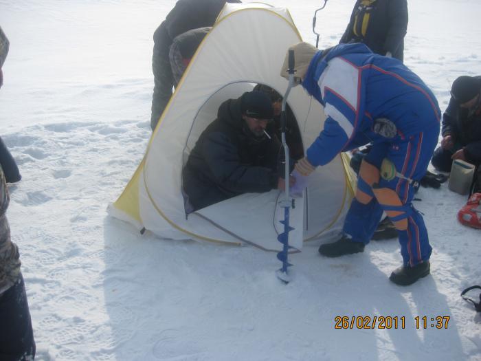 Соревнования по мормышке 26.02.2011г Взвешивание...