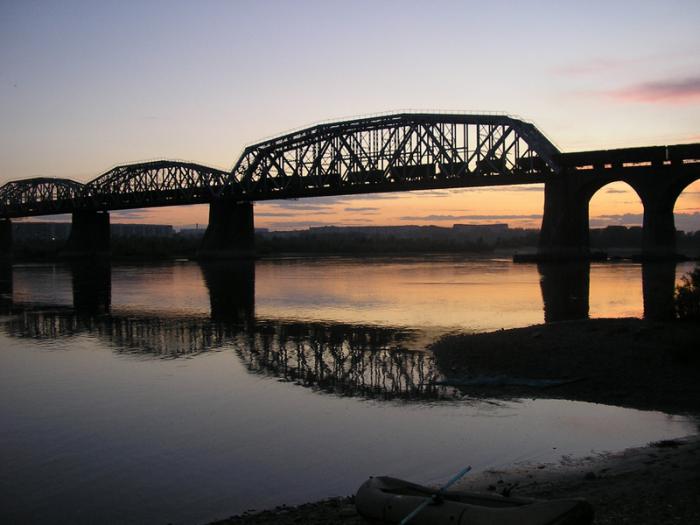 Мощь и очарование Новосибирских мостов.
