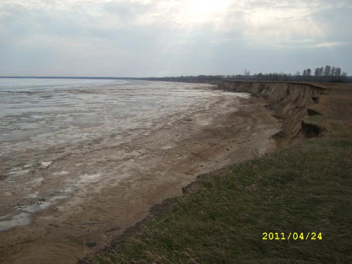 А здесь было море.