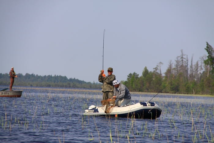 Рыбалка на озере Окуневое Томской области