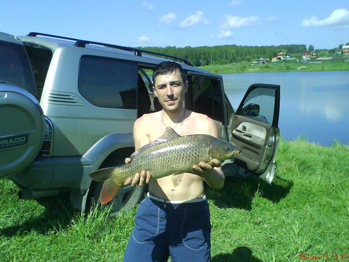 Удачная рыбалка..)