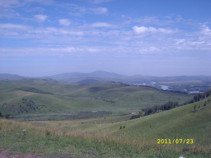 Долина Катуни.