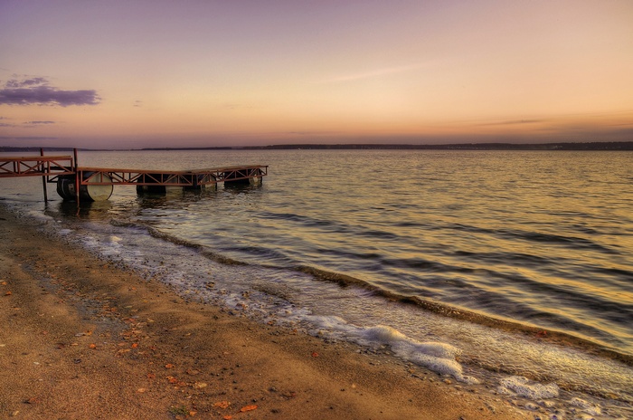 «Осенний вечер»
Бердский залив у д.Морозово,2011г