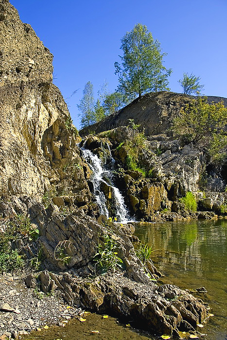 Водопад в Белово.