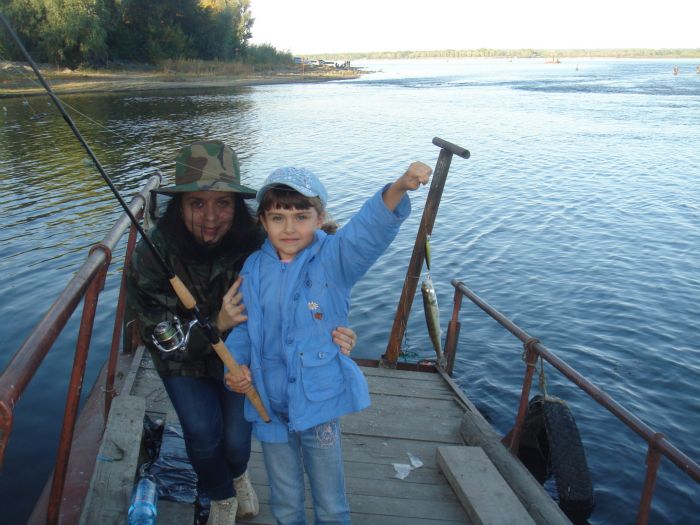 А вот и первый в жизни судачёк..