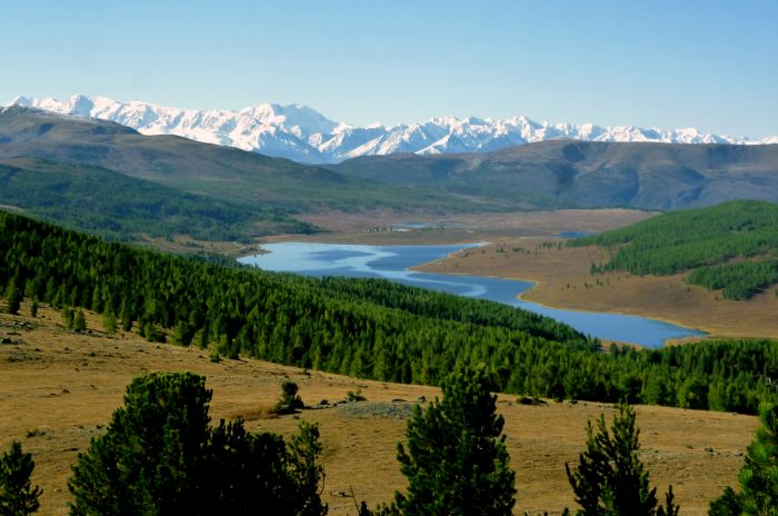 Горный Алтай. Улаганское озеро Узункель.
