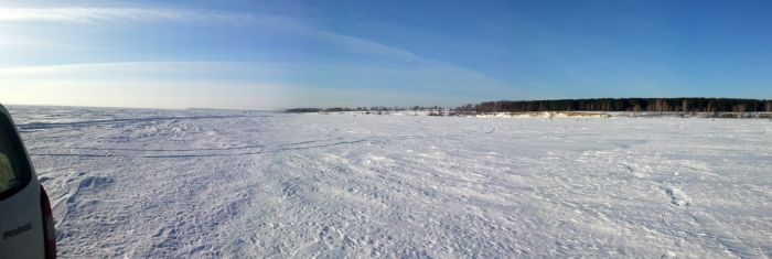 Обское море. Первые опыты панорамной съемки