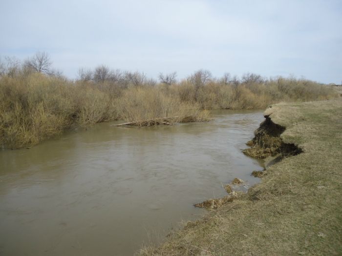 Река Буготак 27 апреля