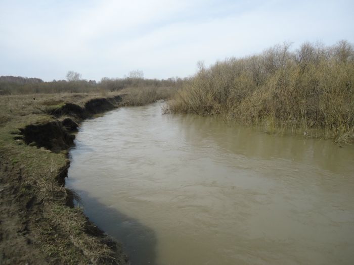 Река Буготак 27 апреля