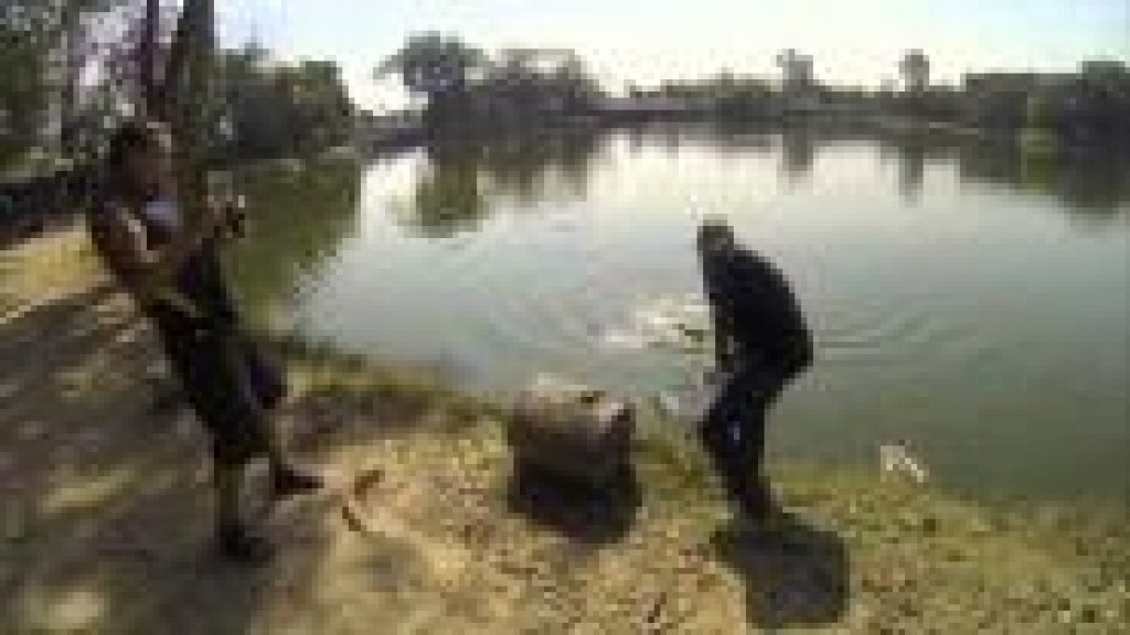 Рыбалка на озерах (Таиланд).