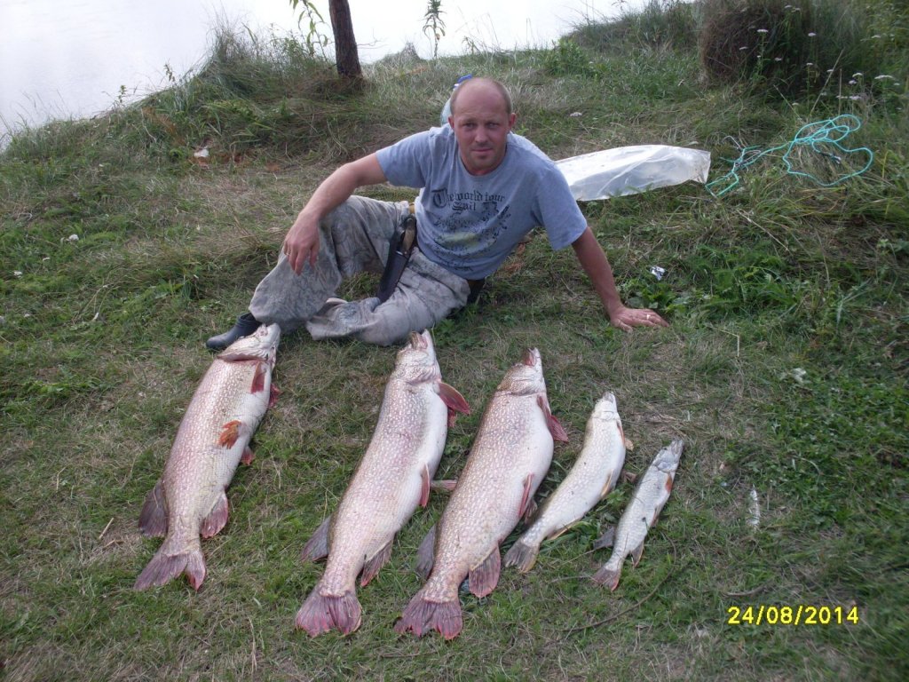 Удачная рыбалка в Томской области.