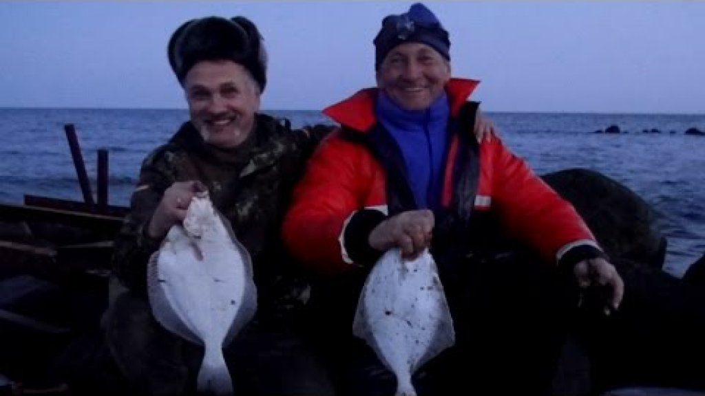 Рыбалка в Германии 34 Ловля камбалы на Балтийском море остров Фемарн