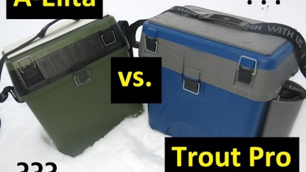 Кто кого? Сравнение зимних ящиков A-Elita и Trout Pro.
