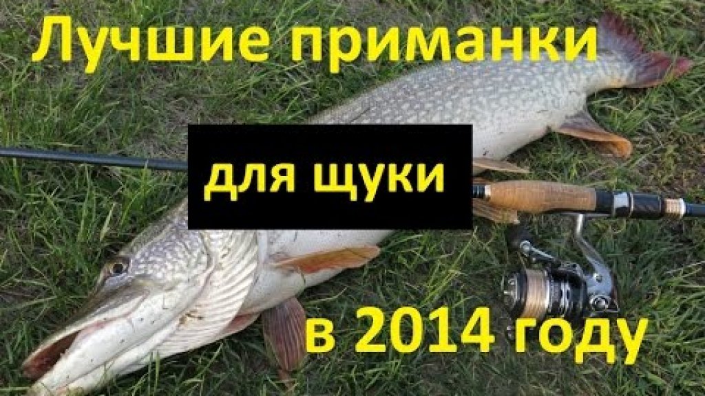 Лучшая резина для щуки в 2014 году.