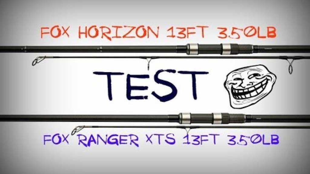 Тест удилищ Fox Horizon и  Fox Ranger XTS,Замедление в 300%