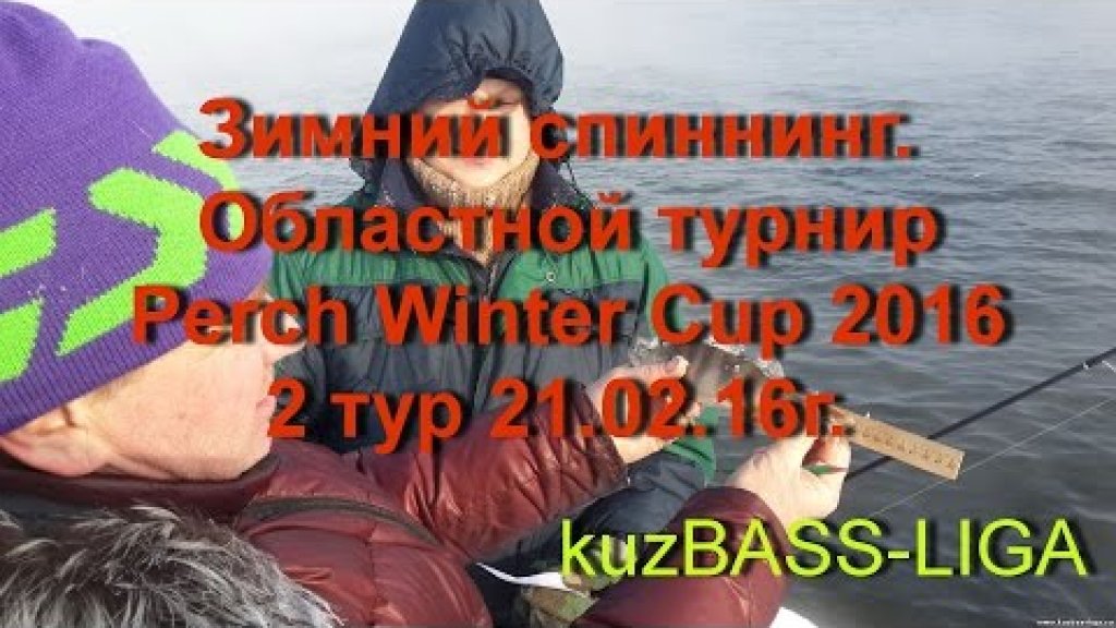 Зимний спиннинг. Областной турнир Perch Winter Cup 2016. 2 тур 21.02.16г.