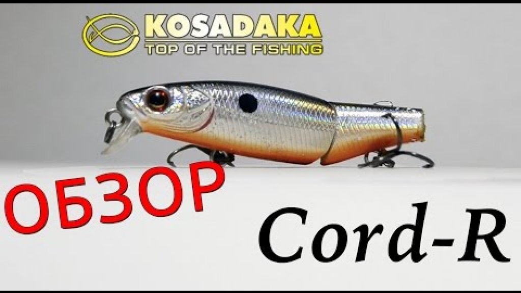 Обзор Kosadaka Cord-R XS. Hard lure Kosadaka Cord-R XS review