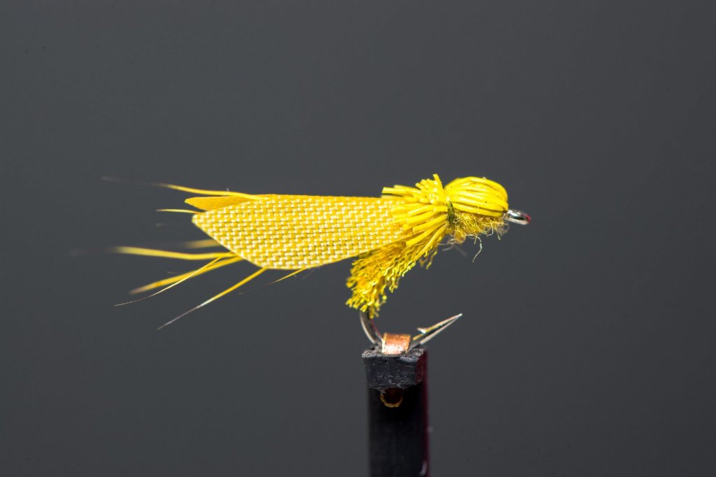 Caddis Yellow Organza VM