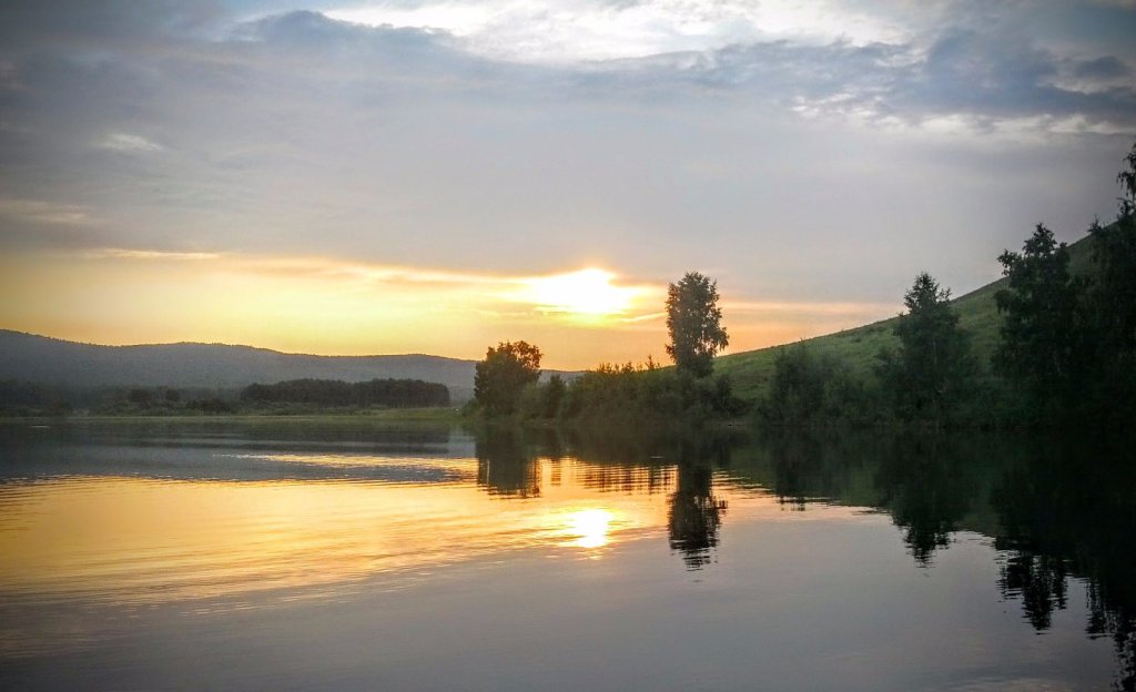 Сарбагольский закат.