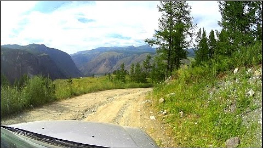Дорога от Улагана до перевала Кату-Ярык, июль 2016