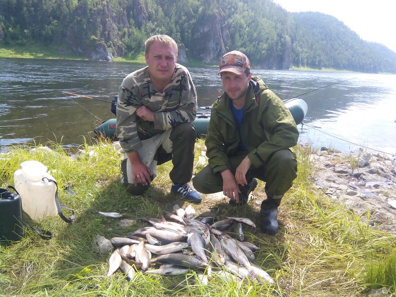 Рыбалка на реке Ангара