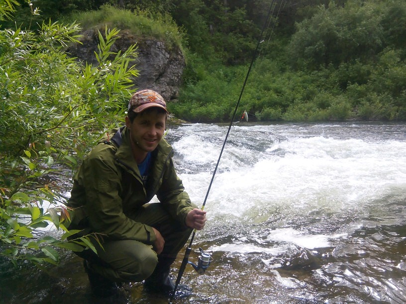 Рыбалка на реке Ангара