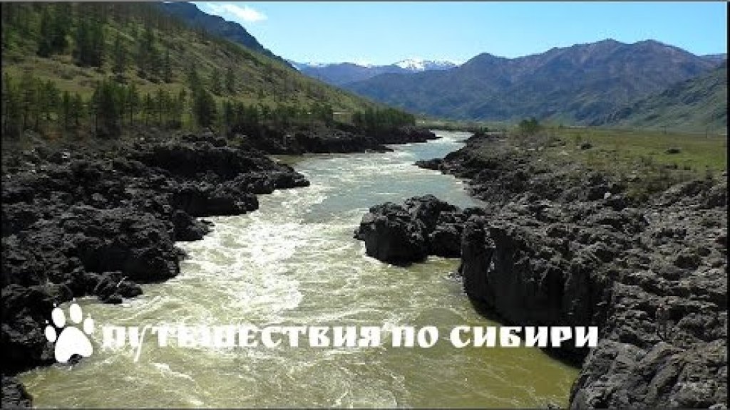 Горный Алтай, река Катунь у Ороктойского моста...