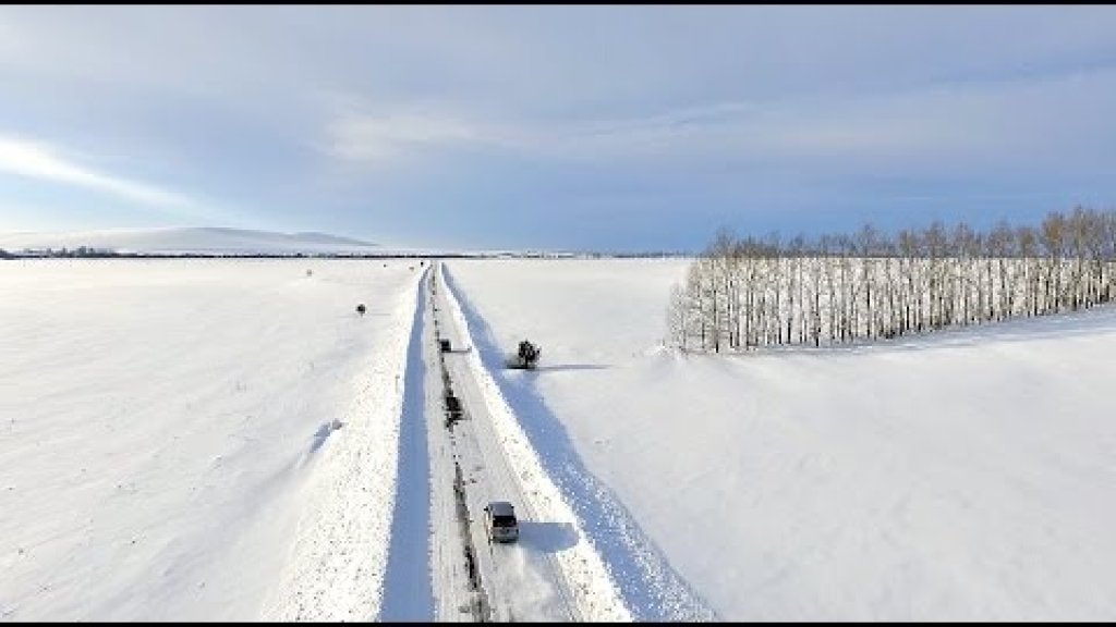 Зимние дороги на Алтае