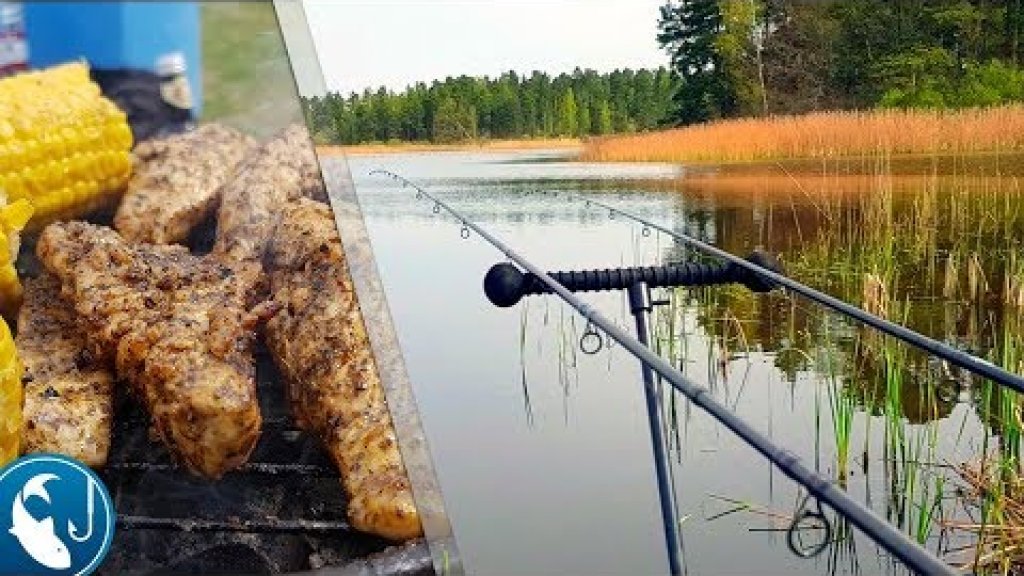 Рыбалка на пруду в мае. Поиск карася. Готовим на природе. Пролет на рыбалке | Рыбалка с Родионом