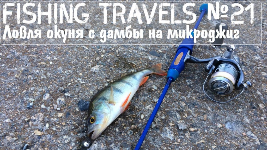 Fishing Travels №21 Ловля окуня с дамбы на микроджиг