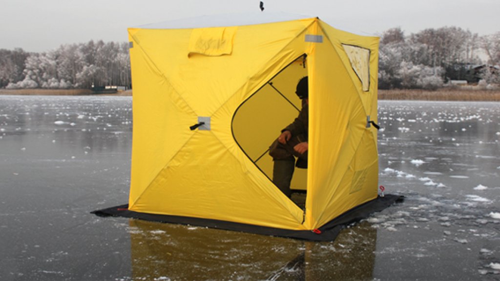 Самодельная зимняя палатка