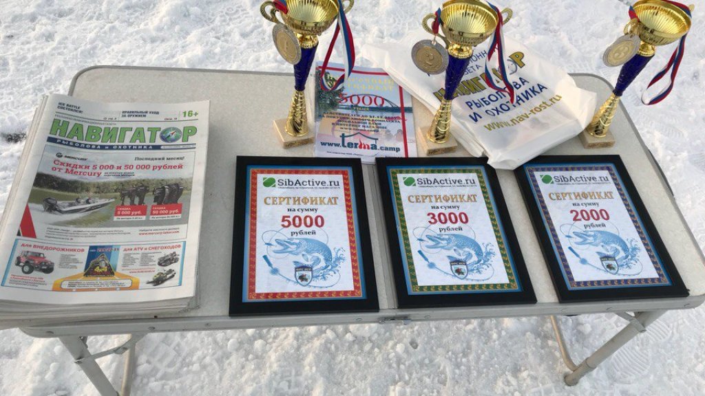 Открытые соревнования г.Новосибирска по ловле на мормышку со льда