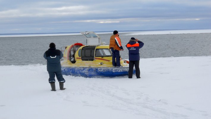 Специалисты МЧС предупреждают: на реке Обь высок риск отрыва льдин