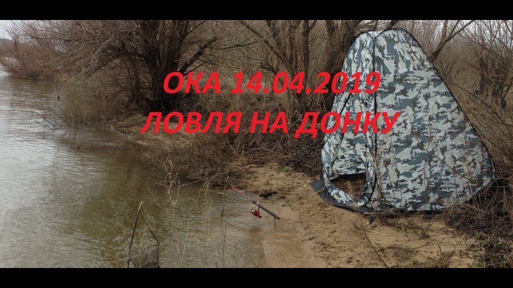 Ока 14 04.19 ловля на донку Ока 14 04.19 ловля на донку