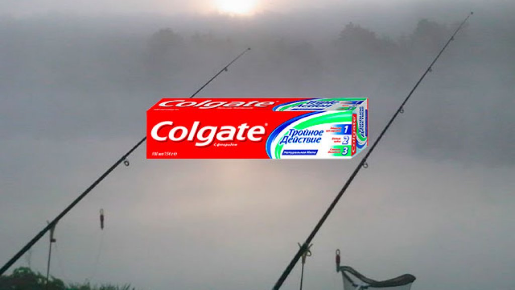 Ловля рыбы на зубную пасту (Сolgate). Супер рыбалка летом 2019