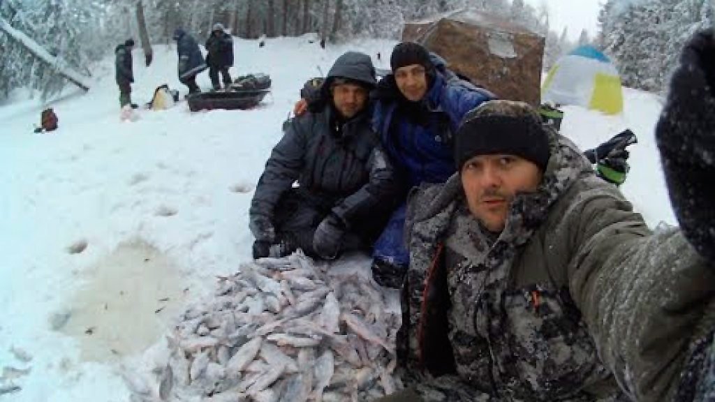 Бешеный клев в мороз. Зимняя рыбалка 2019-2020 по первому льду (часть 2)