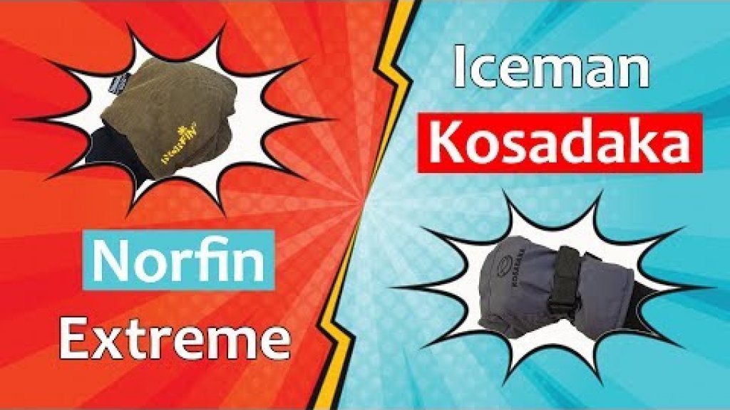 Norfin vs. Kosadaka: Зимние перчатки для рыбалки